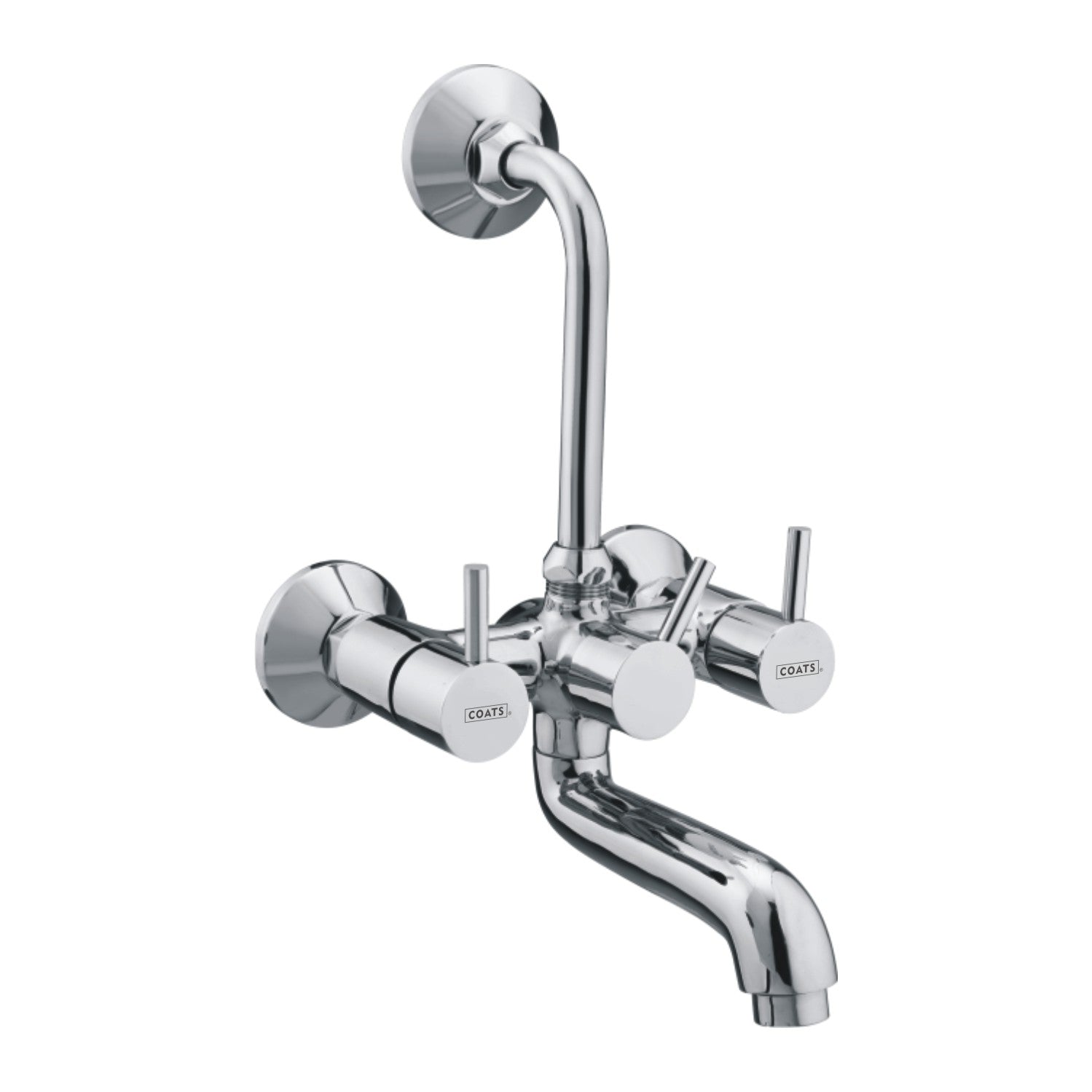 Wall Mixer Telephonic with 'L' Bend