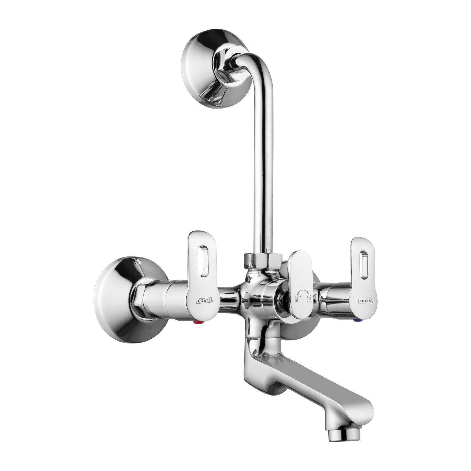 Wall Mixer Telephonic (With 'L' Bend)