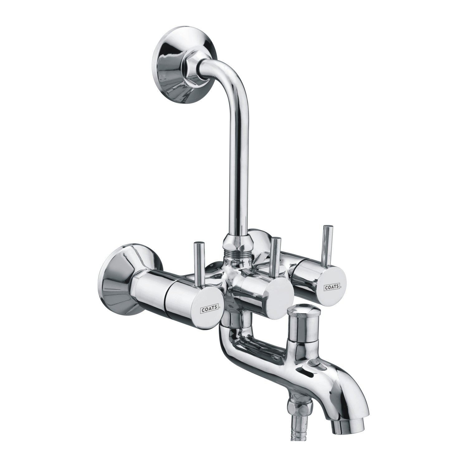 3 in 1 Wall Mixer with L Bend