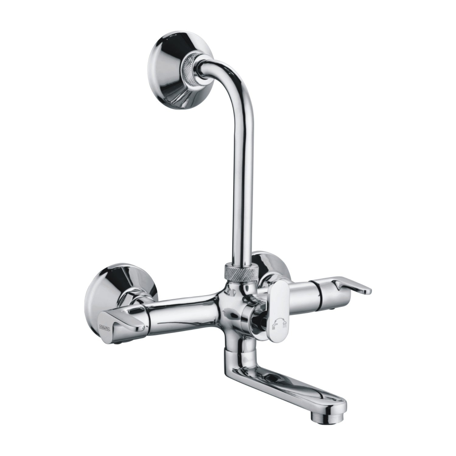 Wall Mixer Telephonic (with 'L' Bend)