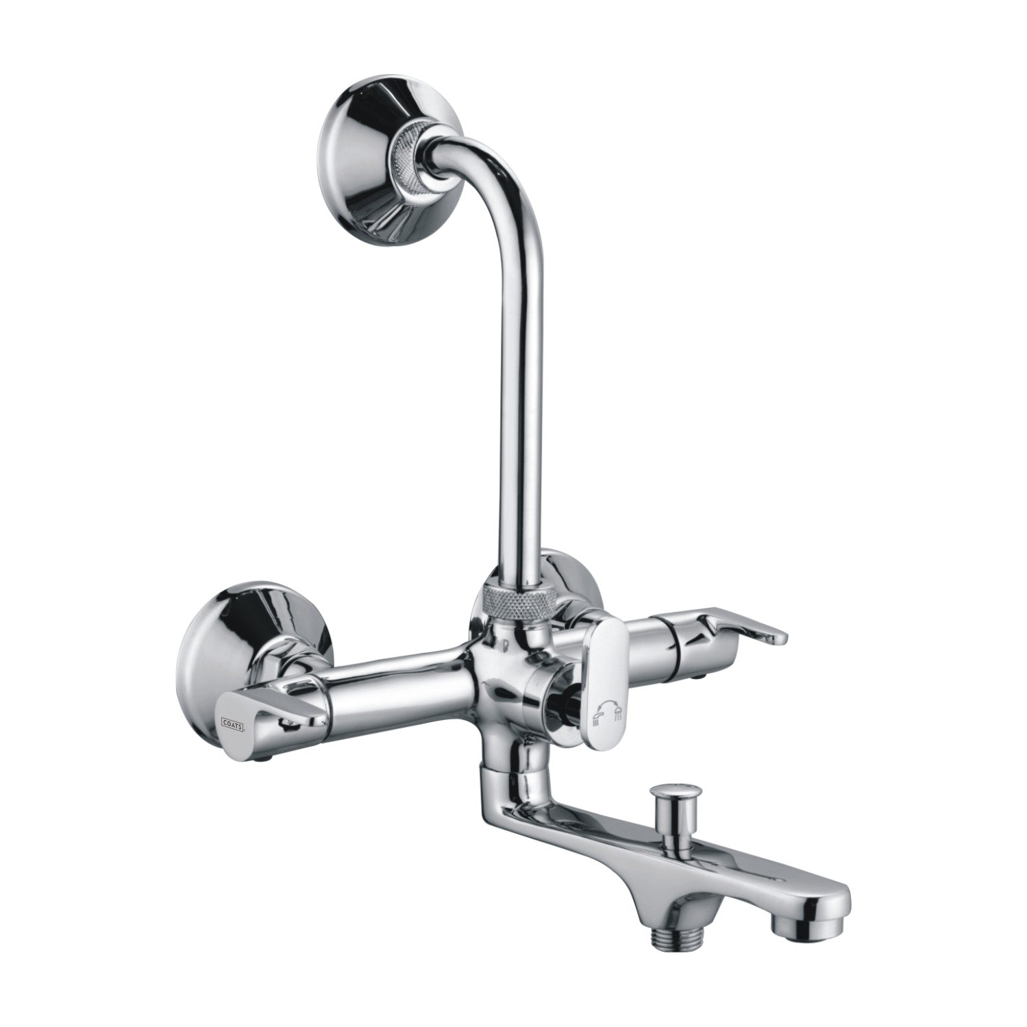 3 in 1 Wall Mixer with L Bend