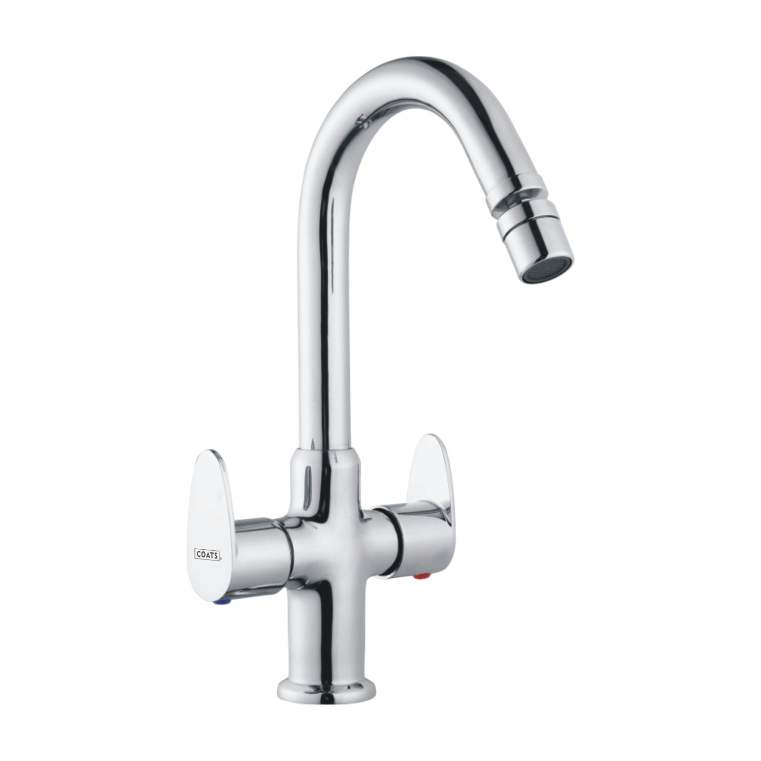 Centre Hole Basin Mixer with Revolving Areator