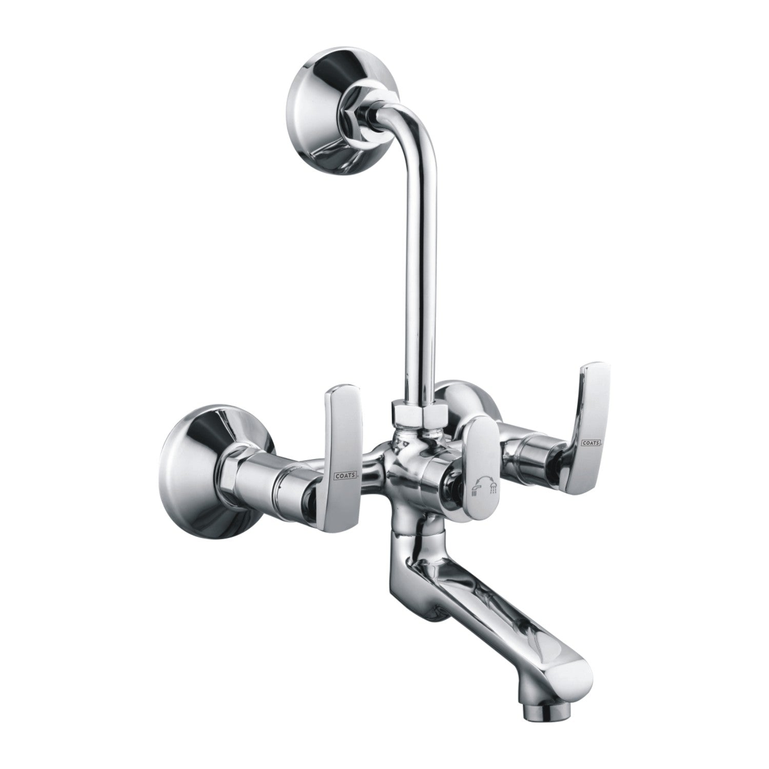 Wall Mixer Telephonic (with 'L' Bend)
