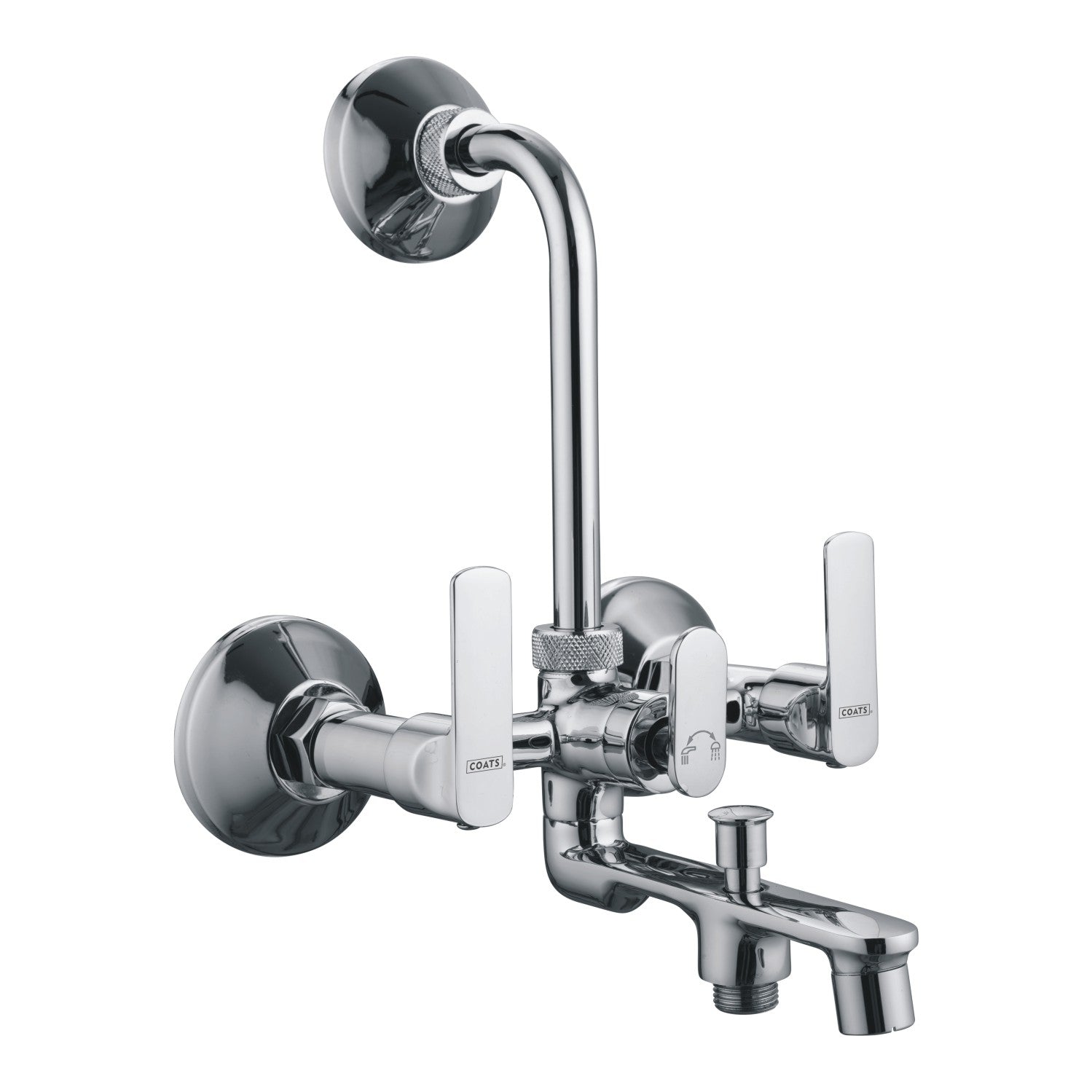 3 in 1 Wall Mixer with L Bend
