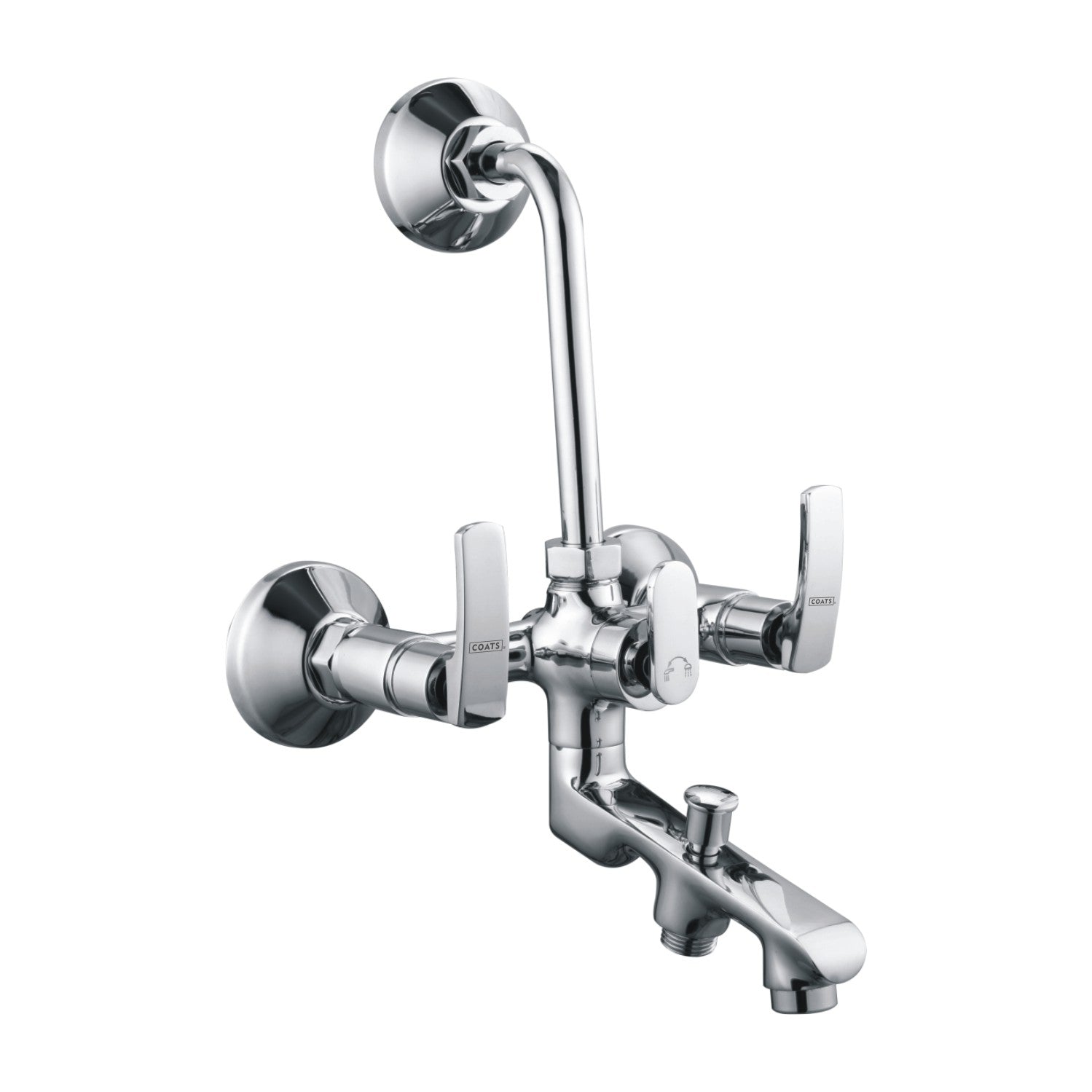 3 in 1 Wall Mixer with L Bend