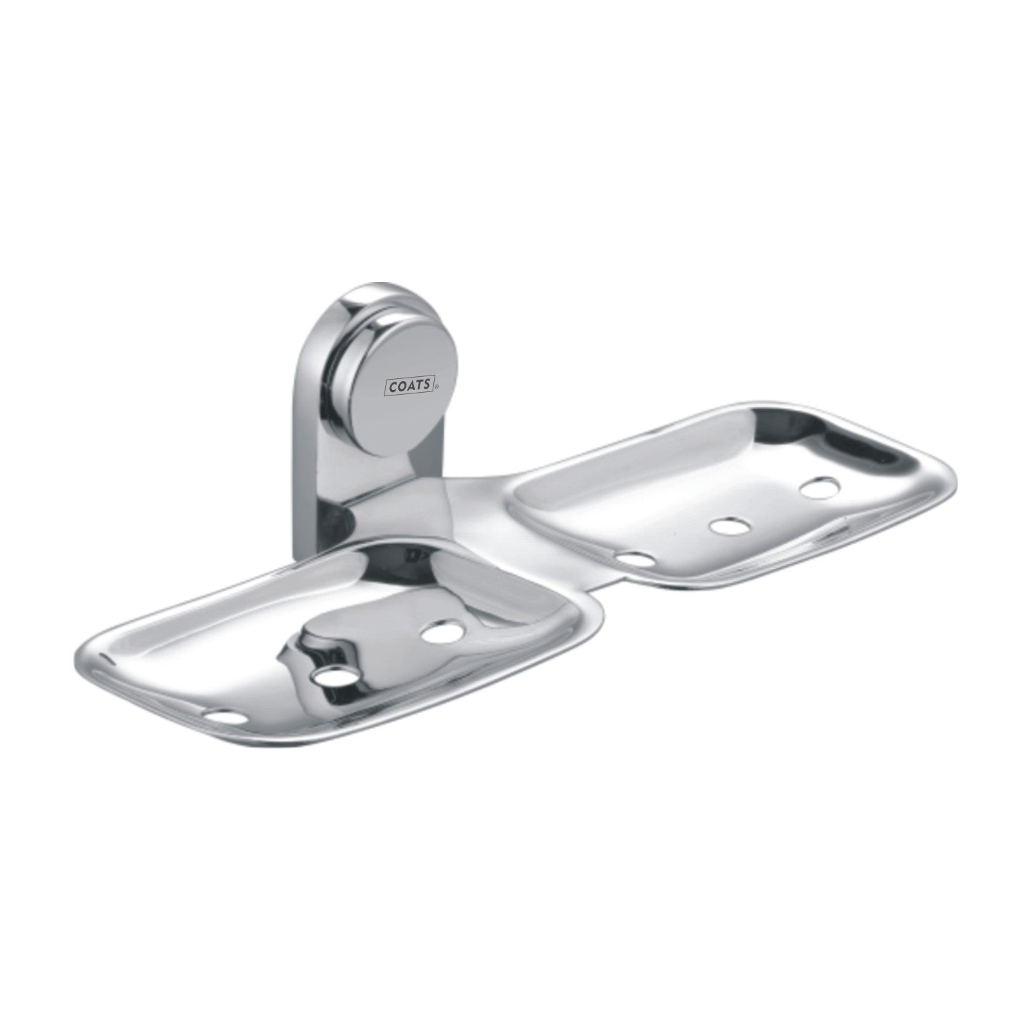 Double Soap Dish (Brass)