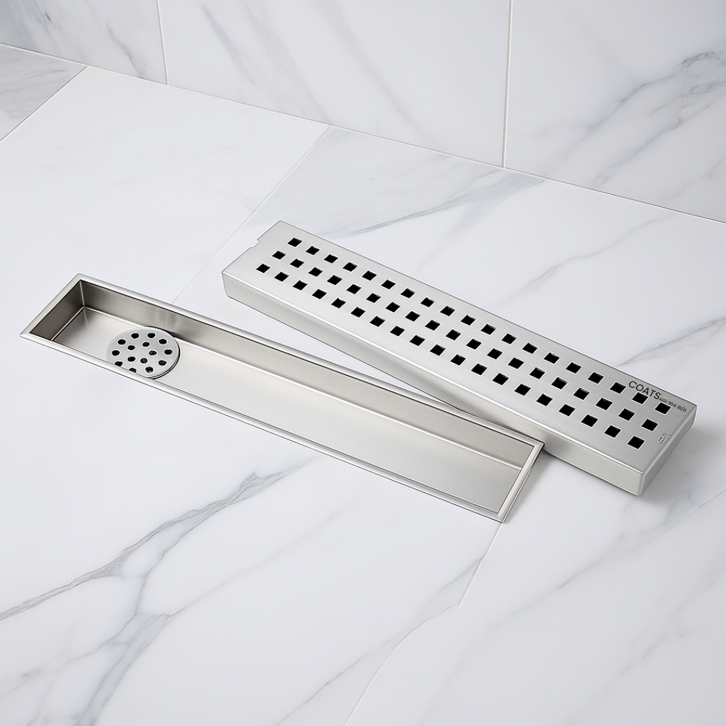 Cube Shower Drainer (Side Hole)