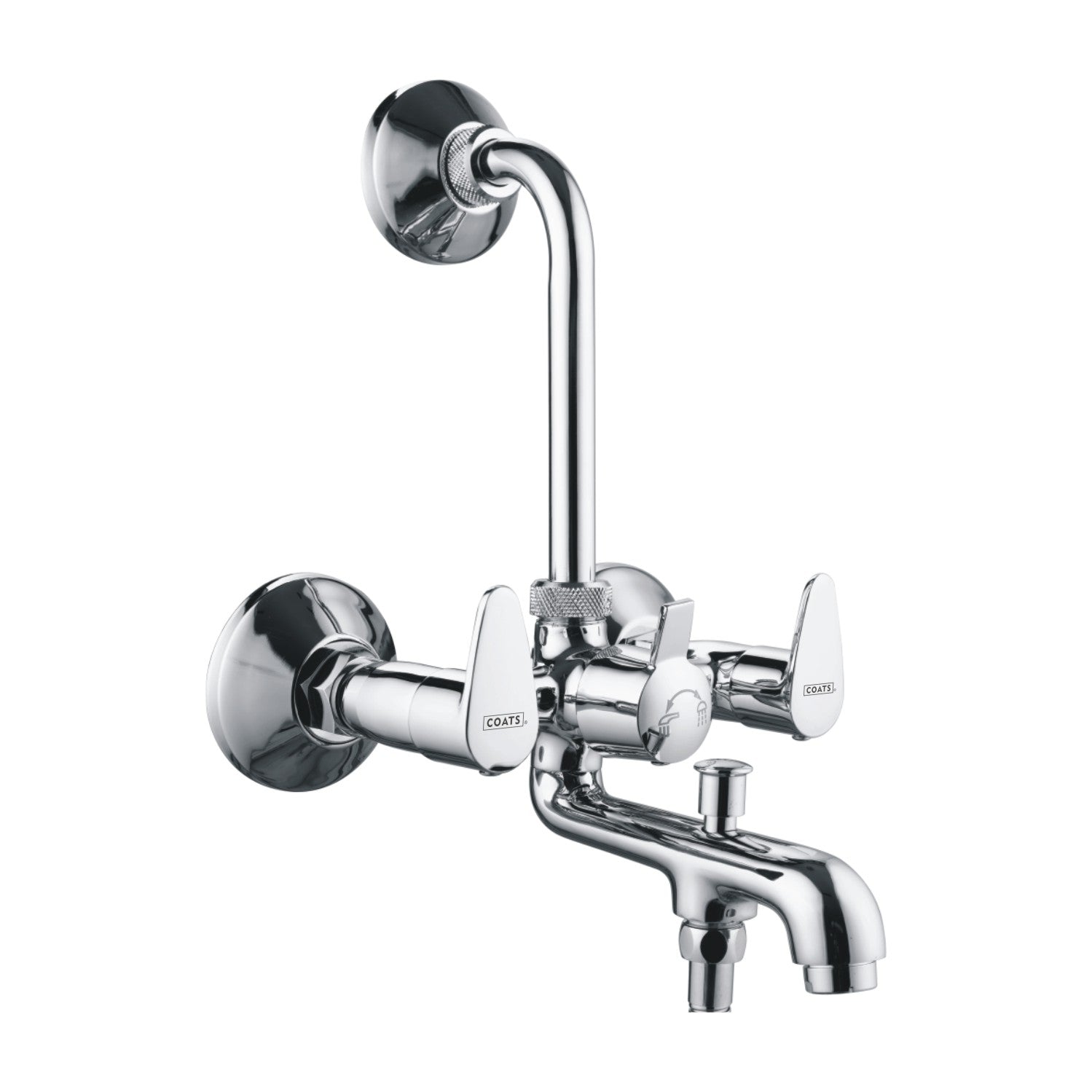 3 in 1 Wall Mixer with L Bend