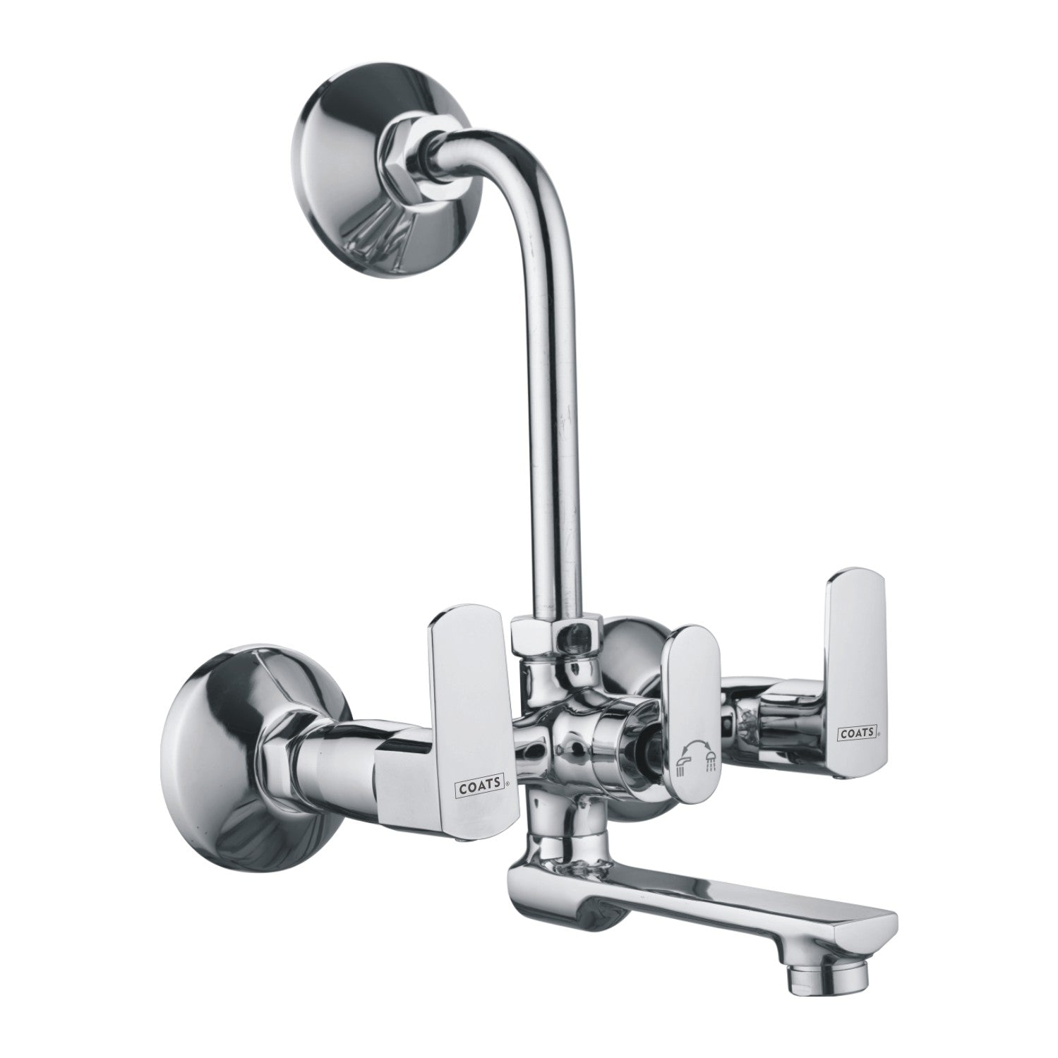 Wall Mixer Telephonic (with 'L' Bend)