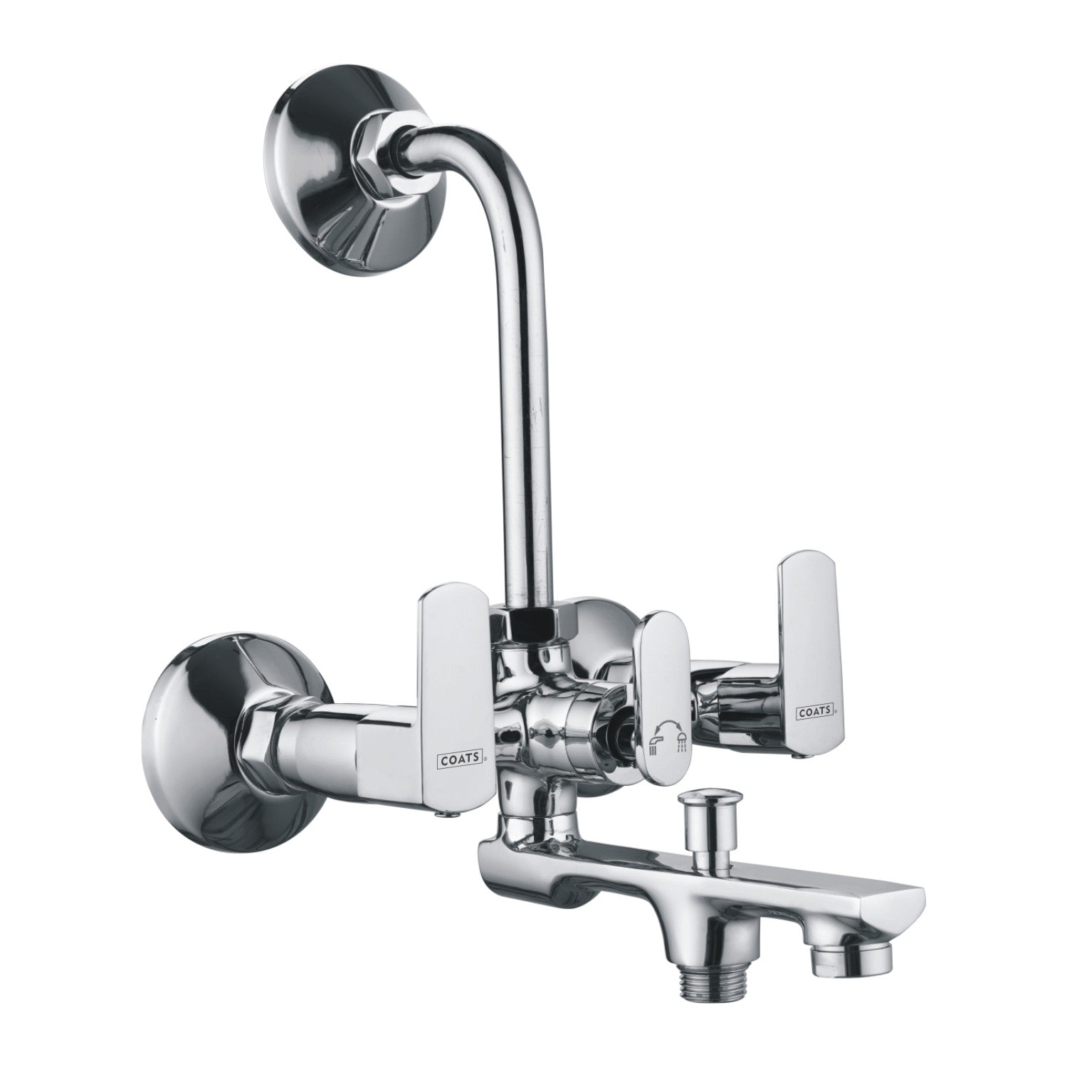 Wall Mixer 3 in 1 with 'L' Bend