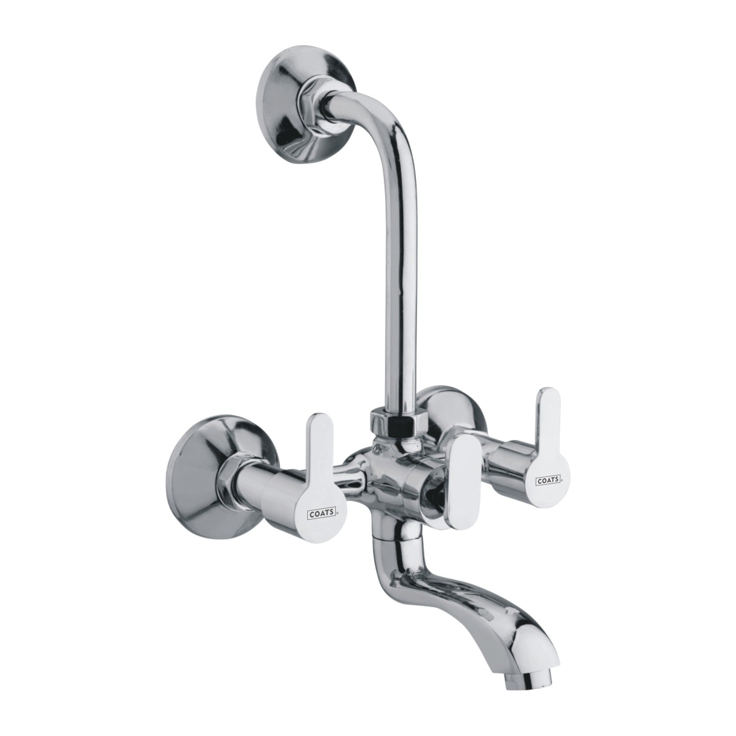 Wall Mixer Telephonic with 'L' Bend