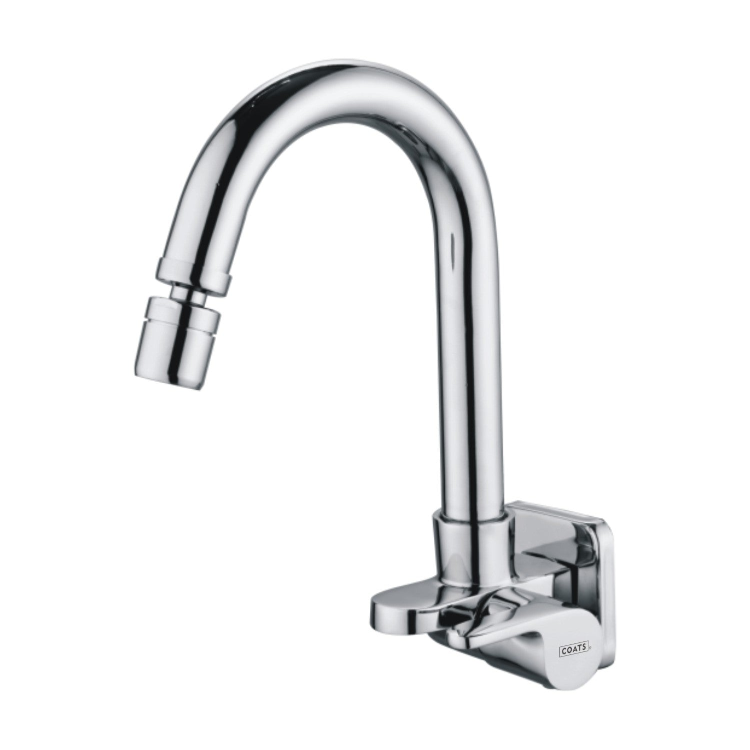 Sink Cock with Revolving Aerator