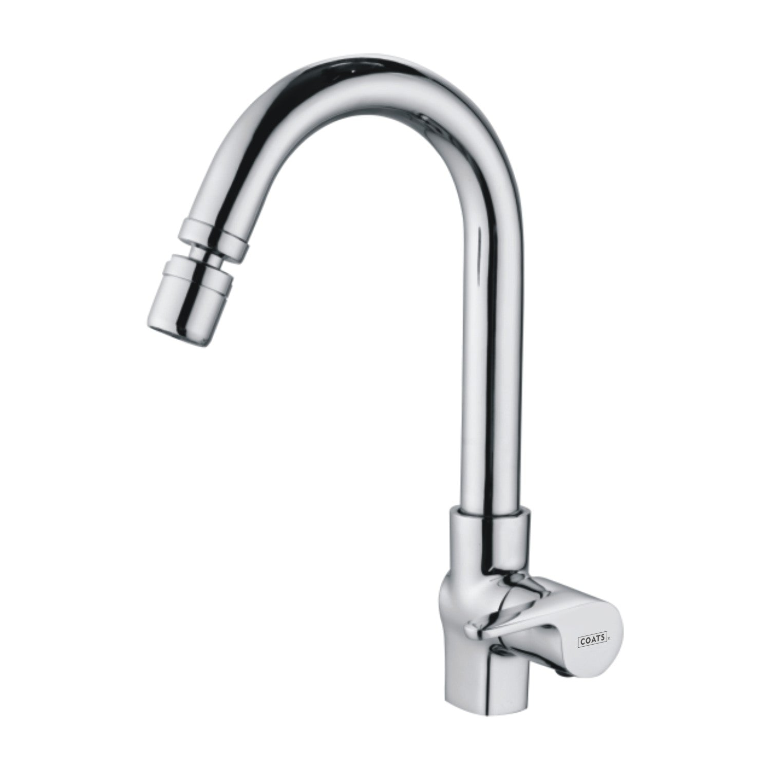 Sink Cock with Revolving Aerator