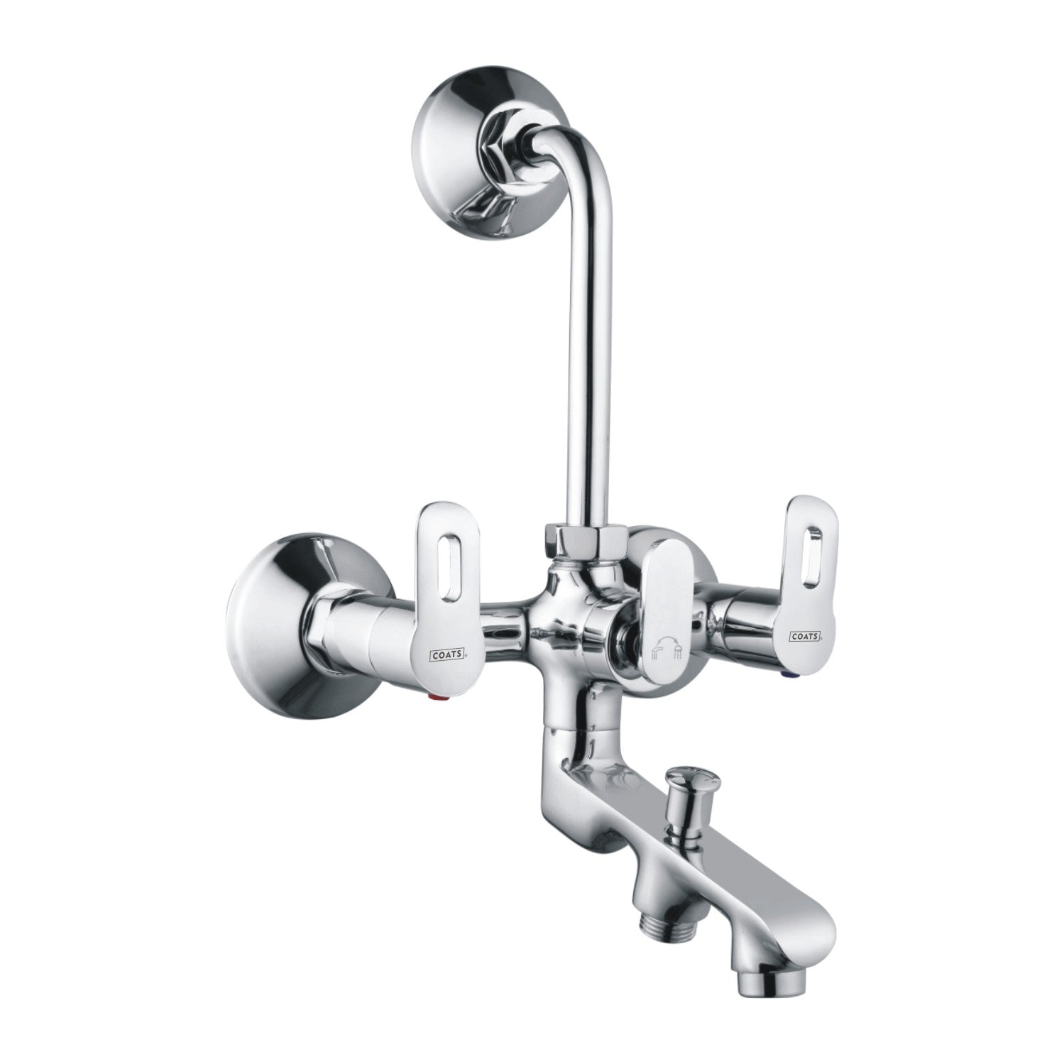 3 in 1 Wall Mixer with L Bend