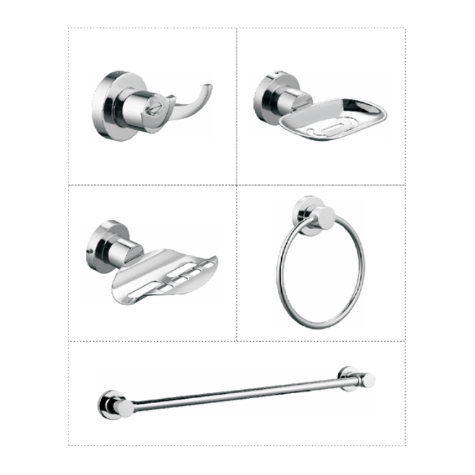 Bath Set of 5 Pcs