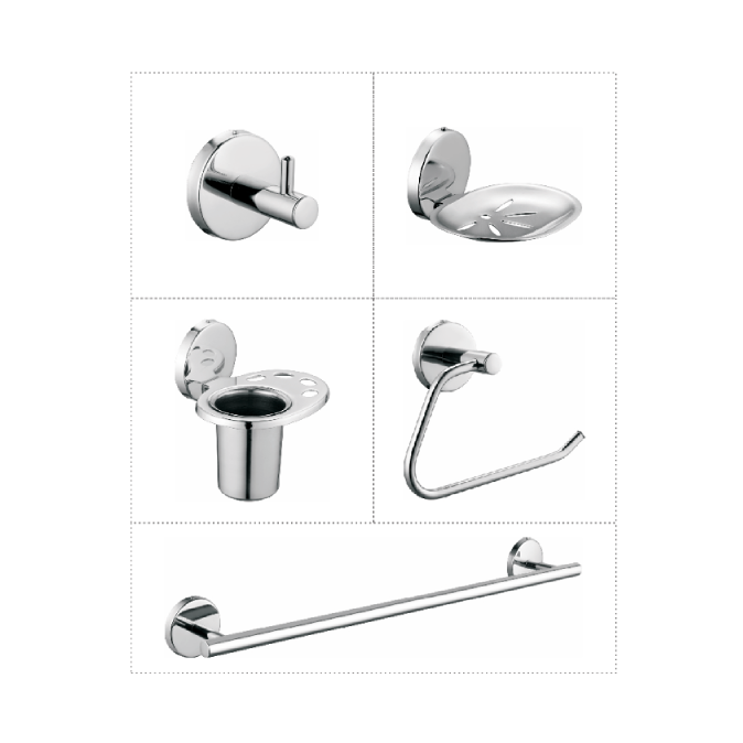 Bath Set of 5 Pcs