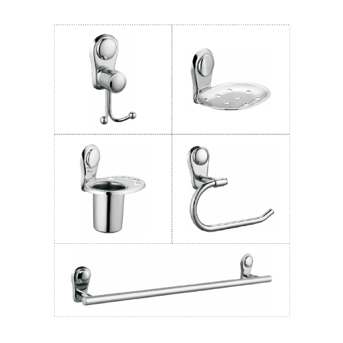 Bath Set of 5 Pcs
