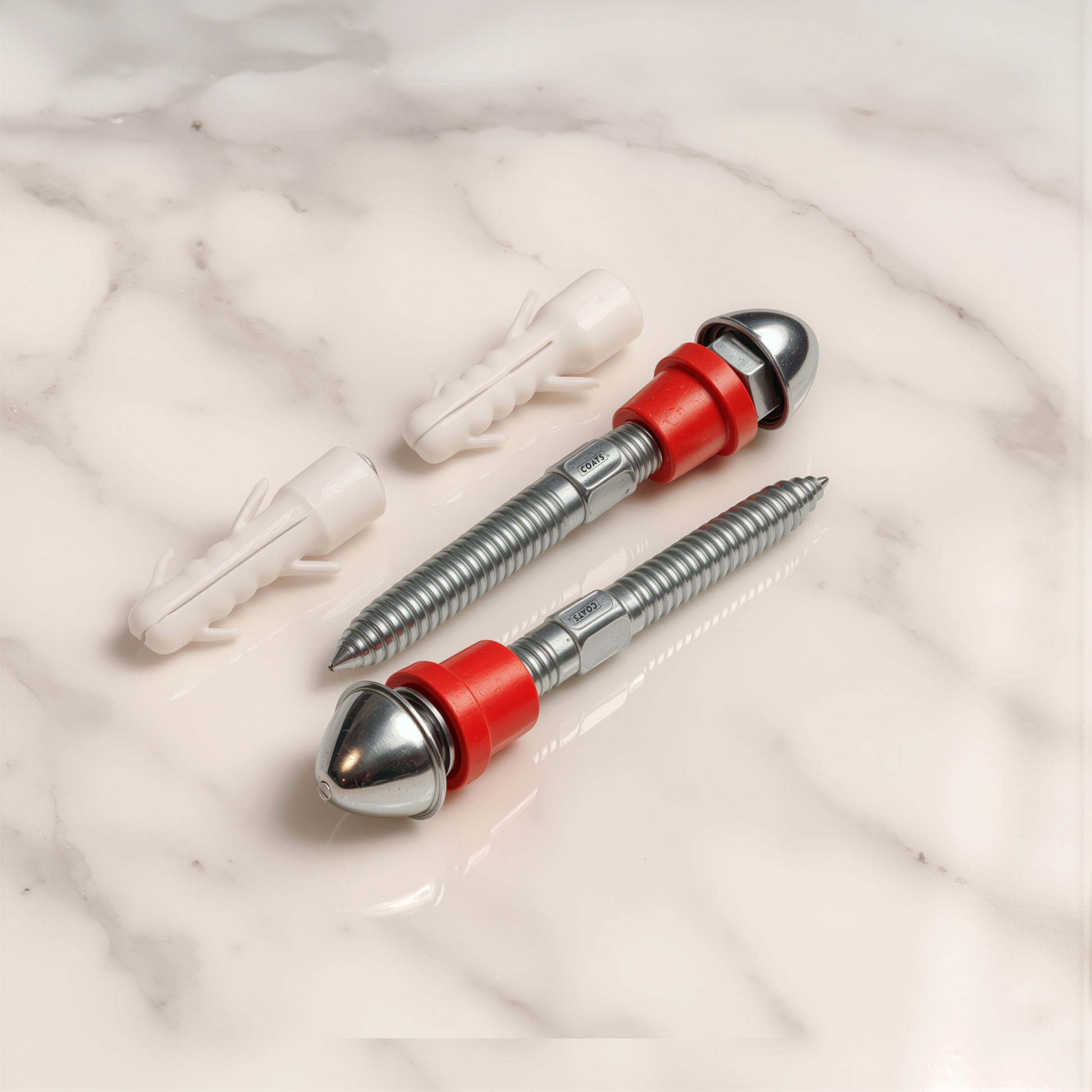 Rack Bolt SS with Brass Cp Cap (16mm X 165mm) - by Coats®